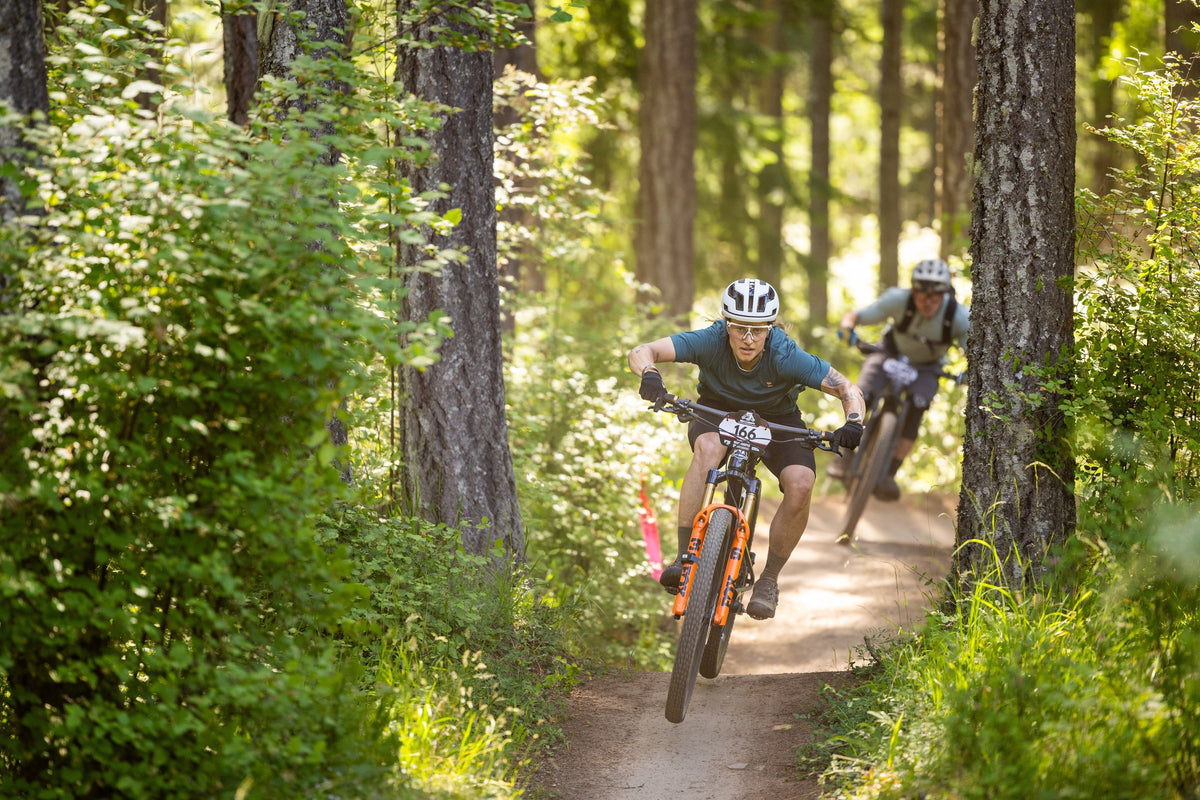 Celeste Pomerantz out of her element at BC Bike Race