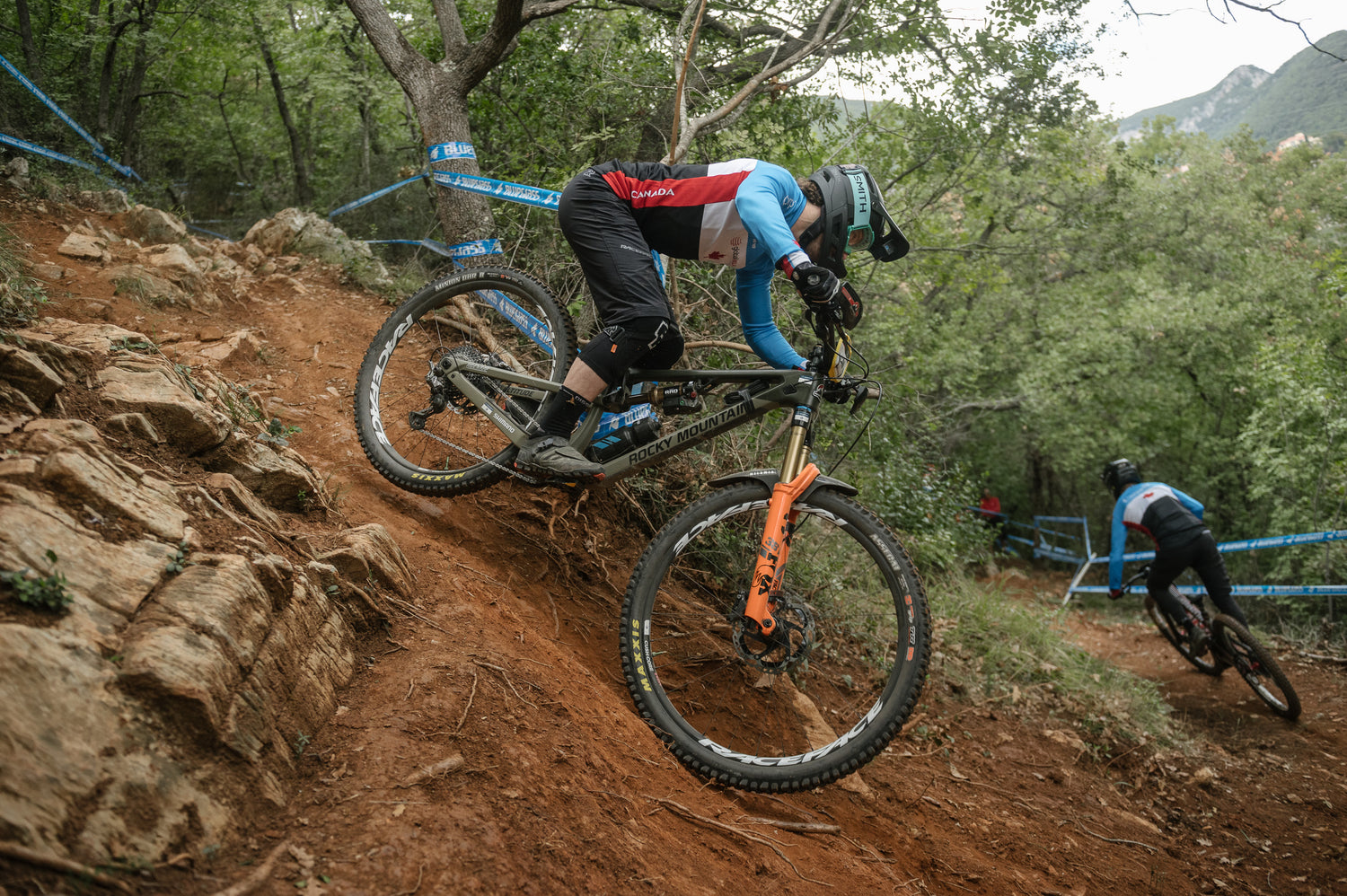 Jesse riding stage one of Trophy of Nations