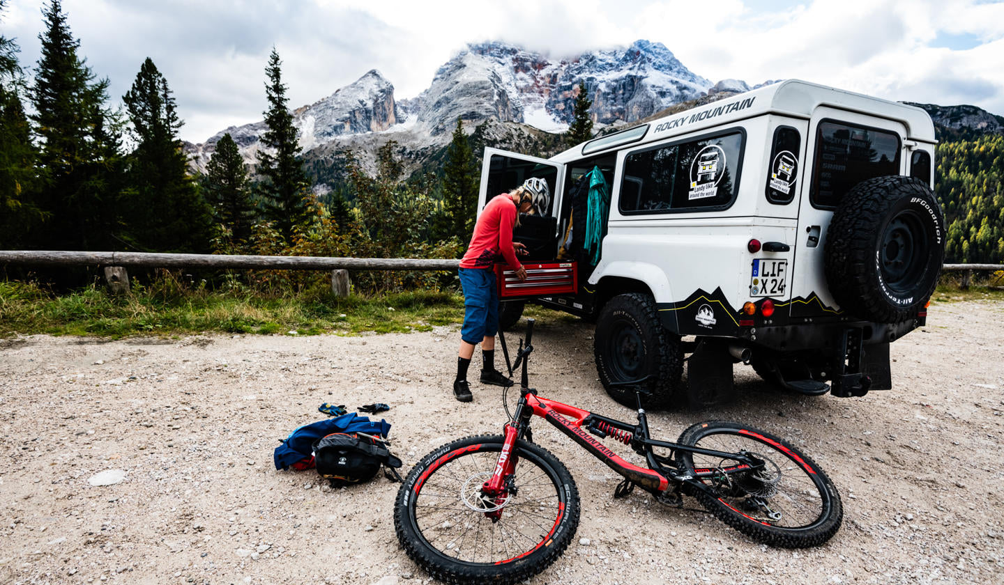 Guiding in the Dolomites